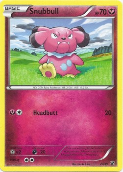 Snubbull (KSS 22)
XY Kalos Starter Set