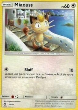 Meowth (MCD18F 35)
McDonald's Collection 2018 FR