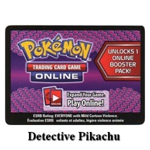 Online Code Card (Booster) (DET)
Detective Pikachu
