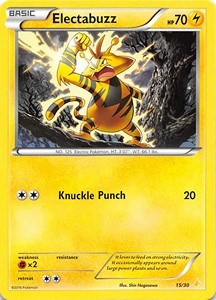 Electabuzz (TK9 P-15)
XY Trainer Kit: Pikachu Libre & Suicune