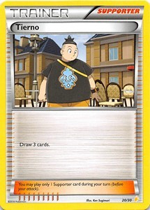 Tierno (TK9 P-20)
XY Trainer Kit: Pikachu Libre & Suicune