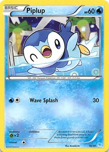 Piplup (TK9 S-16)
XY Trainer Kit: Pikachu Libre & Suicune