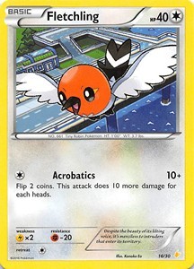 Fletchling (TK9 P-16)
XY Trainer Kit: Pikachu Libre & Suicune