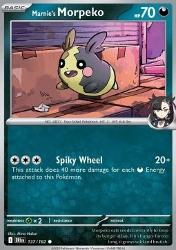 Marnie's Morpeko (DRI 137)
Destined Rivals
