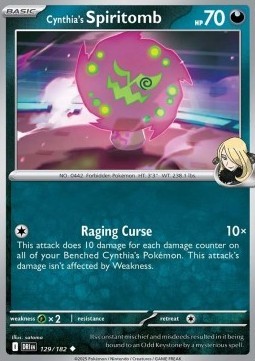 Cynthia's Spiritomb (DRI 129)
Destined Rivals