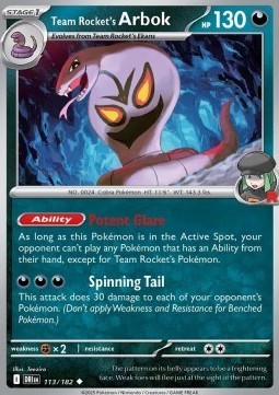 Team Rocket's Arbok (DRI 113)
Destined Rivals