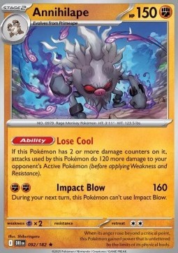 Annihilape (DRI 092)
Destined Rivals