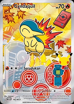 Cyndaquil (M-P/ID 141)
M-P Indonesian Promos