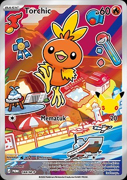 Torchic (M-P/ID 144)
M-P Indonesian Promos