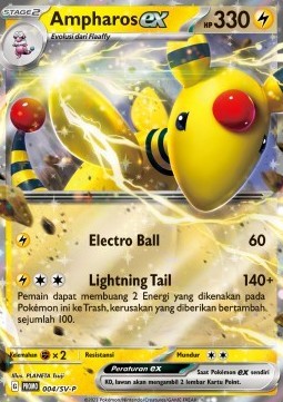 Ampharos ex (SV-P/ID 004)
Scarlet & Violet Indonesian Promos
