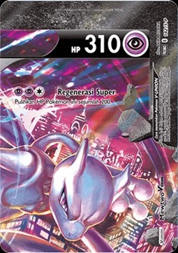 Mewtwo V-UNION (S-P/ID 142)
Sword & Shield Indonesian Promos