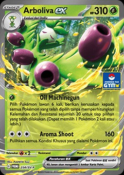 Arboliva ex (SV-P/ID 254)
Scarlet & Violet Indonesian Promos