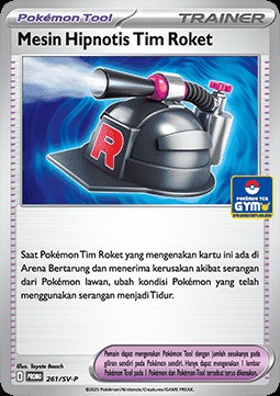 Team Rocket's Hypnotizer (SV-P/ID 261)
Scarlet & Violet Indonesian Promos