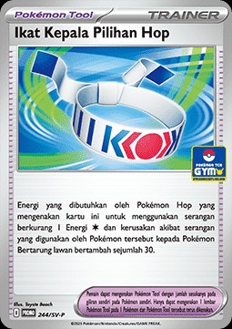 Hop's Choice Band (SV-P/ID 244)
Scarlet & Violet Indonesian Promos