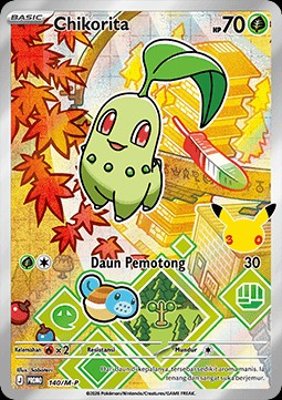 Chikorita (M-P/ID 140)
M-P Indonesian Promos