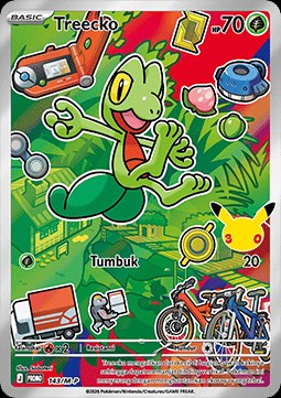 Treecko (M-P/ID 143)
M-P Indonesian Promos