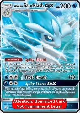 Alolan Sandslash GX (SM 236)
SM Black Star Promos