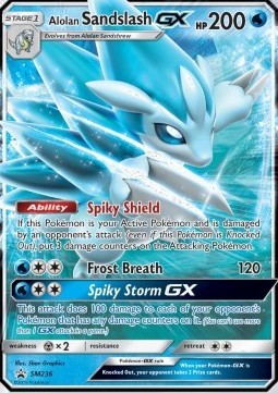 Alolan Sandslash GX (SM 236)
SM Black Star Promos
