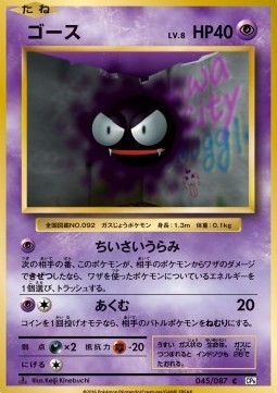 Gastly (CP6 045)
Expansion Pack 20th Anniversary