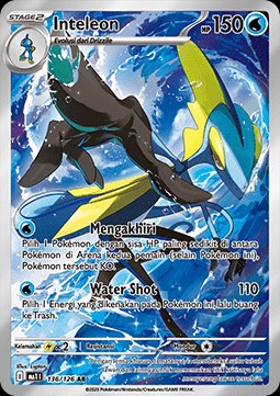 Inteleon (MA1 136)
Mega Evolution ID/TH