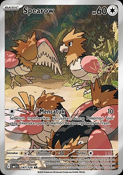 Spearow (MA1 147)
Mega Evolution ID/TH