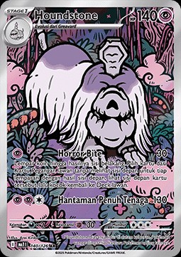 Houndstone (MA1 140)
Mega Evolution ID/TH