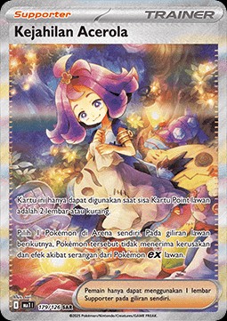 Acerola's Mischief (MA1 179)
Mega Evolution ID/TH