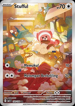 Stufful (MA1 150)
Mega Evolution ID/TH