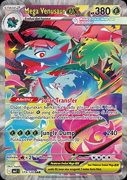 Mega Venusaur ex (MA1 173)
Mega Evolution ID/TH