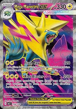 Mega Manectric ex (MA1 154)
Mega Evolution ID/TH