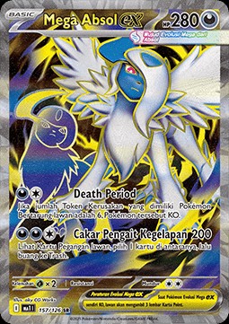 Mega Absol ex (MA1 157)
Mega Evolution ID/TH