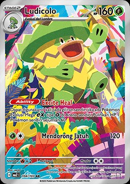 Ludicolo (MA2 104)
Indigo Flame