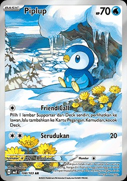 Piplup (MA2 108)
Indigo Flame