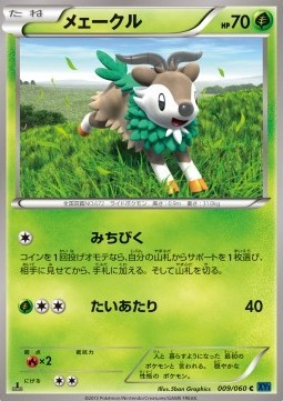 Skiddo (XY1x 009)
Collection X
