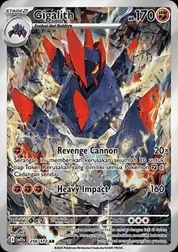 Gigalith (SV11s 256)
Black & White ID/TH