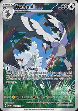 Tranquill (SV11s 309)
Black & White ID/TH