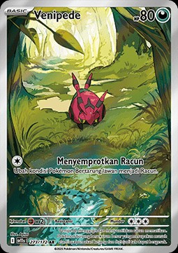 Venipede (SV11s 273)
Black & White ID/TH