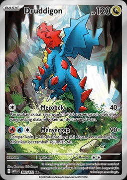 Druddigon (SV11s 302)
Black & White ID/TH