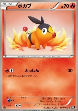 Tepig (BW1b 008)
Black Collection