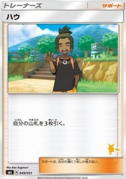 Hau (smL 049)
Sun & Moon Family Pokémon Card Game