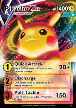Pikachu VMAX (RAID 01)
Raid Battle