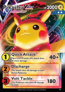 Pikachu VMAX (RAID 01)
Raid Battle