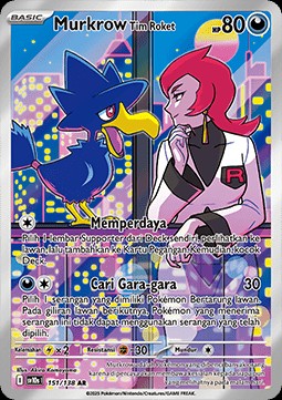 Team Rocket's Murkrow (SV10s 151)
Presence of Champions