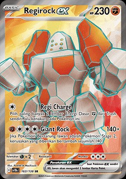 Regirock ex (SV10s 163)
Presence of Champions