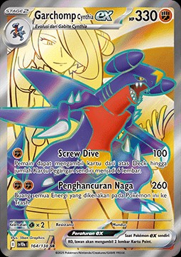 Cynthia's Garchomp ex (SV10s 164)
Presence of Champions