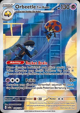 Team Rocket's Orbeetle (SV10s 149)
Presence of Champions