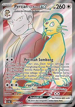 Team Rocket's Persian ex (SV10s 168)
Presence of Champions