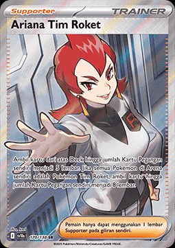 Team Rocket's Ariana (SV10s 170)
Presence of Champions