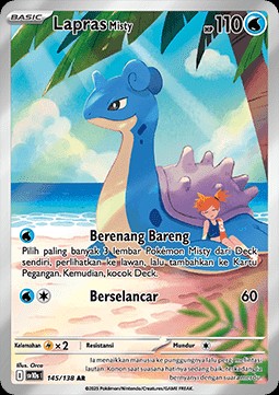 Misty's Lapras (SV10s 145)
Presence of Champions