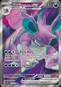 Team Rocket's Nidoking ex (SV10s 165)
Presence of Champions